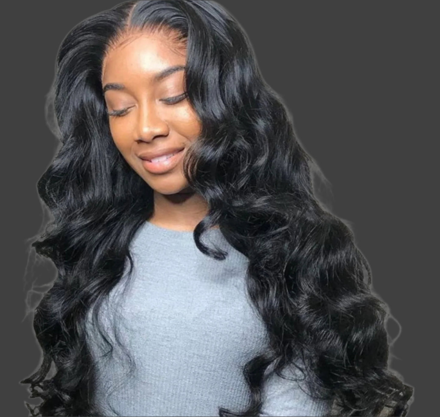Invisible HD Lace Front Wig